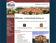 Tablet Screenshot of brazilqualityroofing.com